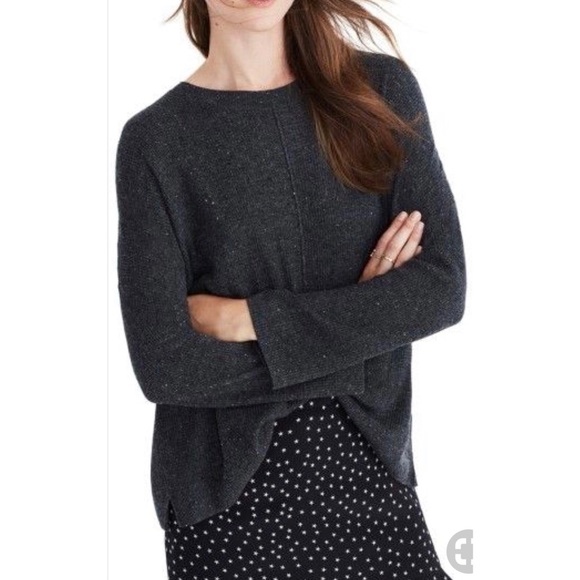 Madewell Sweaters - Madewell Northroad Pullover Sweater Donegal Gray
